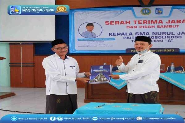 Serah terima jabatan dan pisah sambut Kepala Sekolah