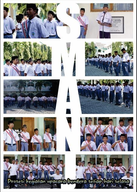 Harmoni dalam Barisan: Upacara Bendera Satukan Keluarga Besar SMA Nurul Jadid