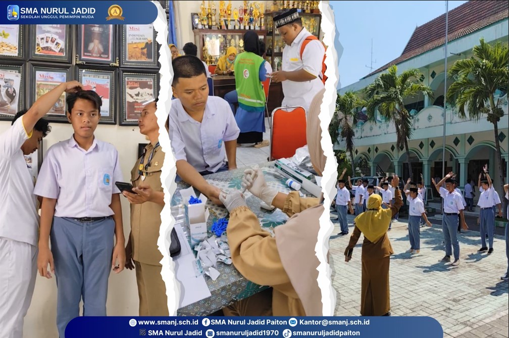 PUSKESMAS PAITON GELAR PEMERIKSAAN KESEHATAN GRATIS UNTUK SISWA SMA NURUL JADID