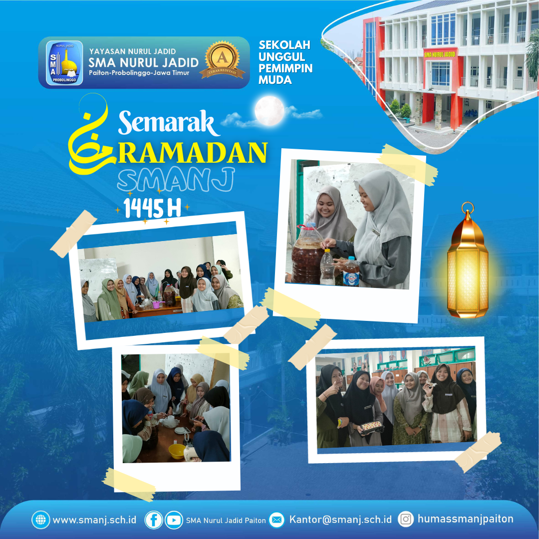 Semarak Ramadhan SMA Nurul Jadid: Siswa SMA Nurul Jadid Membuat Sabun Batang Ecoenzyme dengan Metode