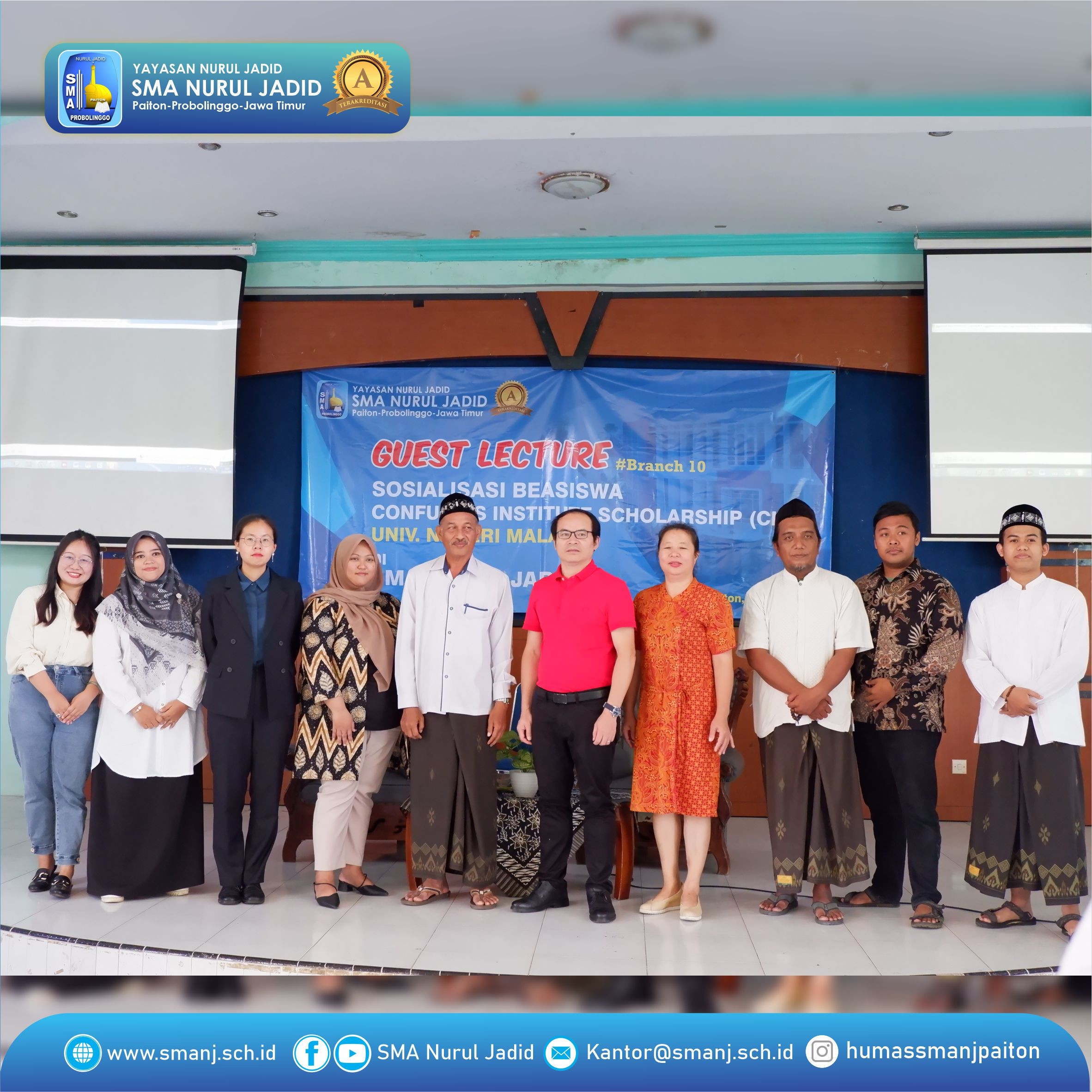 SOSIALISASI BEASISWA CONFUCIUS INSTITUTE SCHOLARSHIP (CIS)