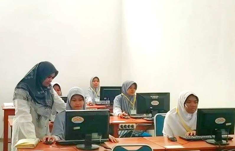 SMA Nurul Jadid Gelar Sumatif Akhir Semester Genap Tahun Pelajaran 2023/2024