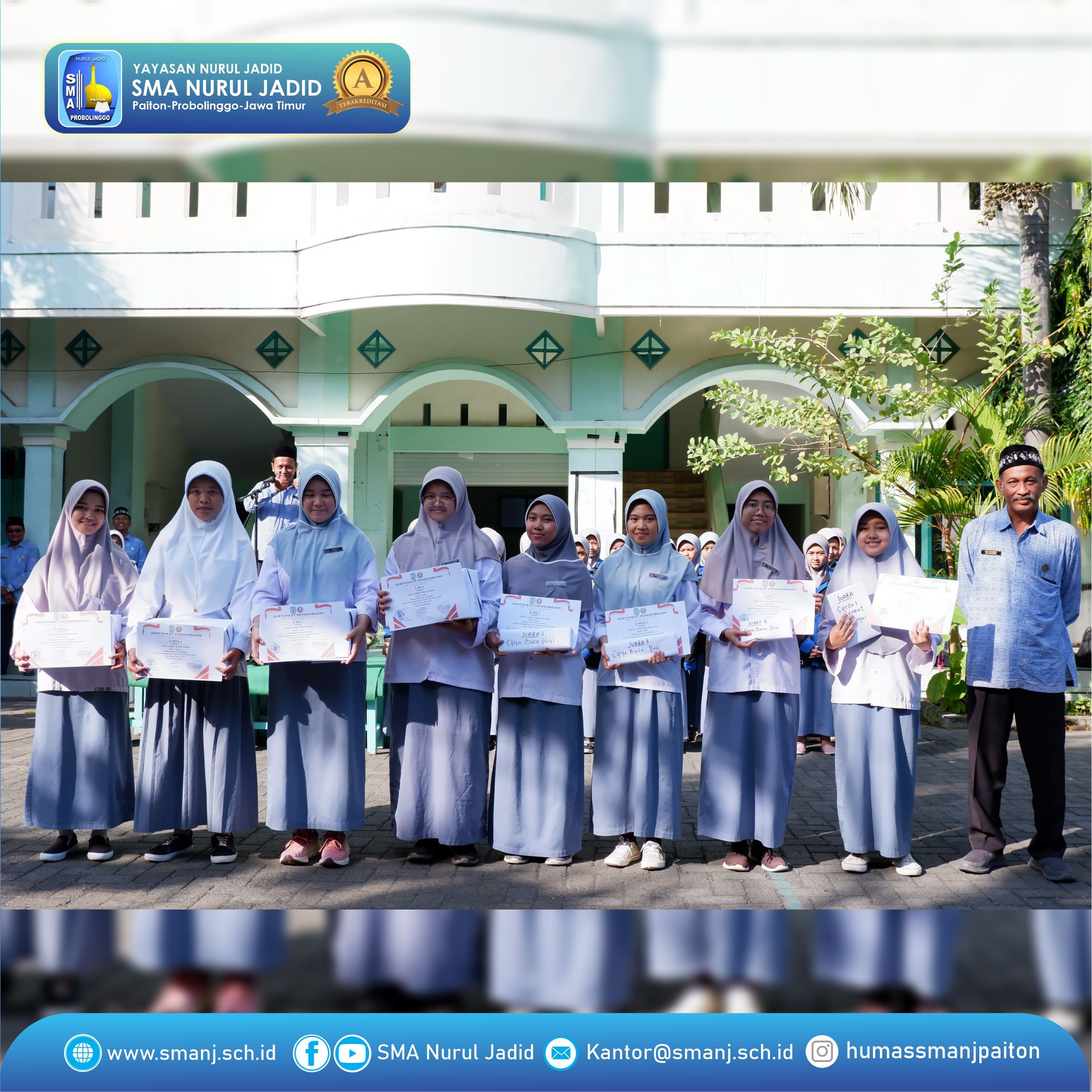 Menyambut hari Pancasila dengan lomba meriah