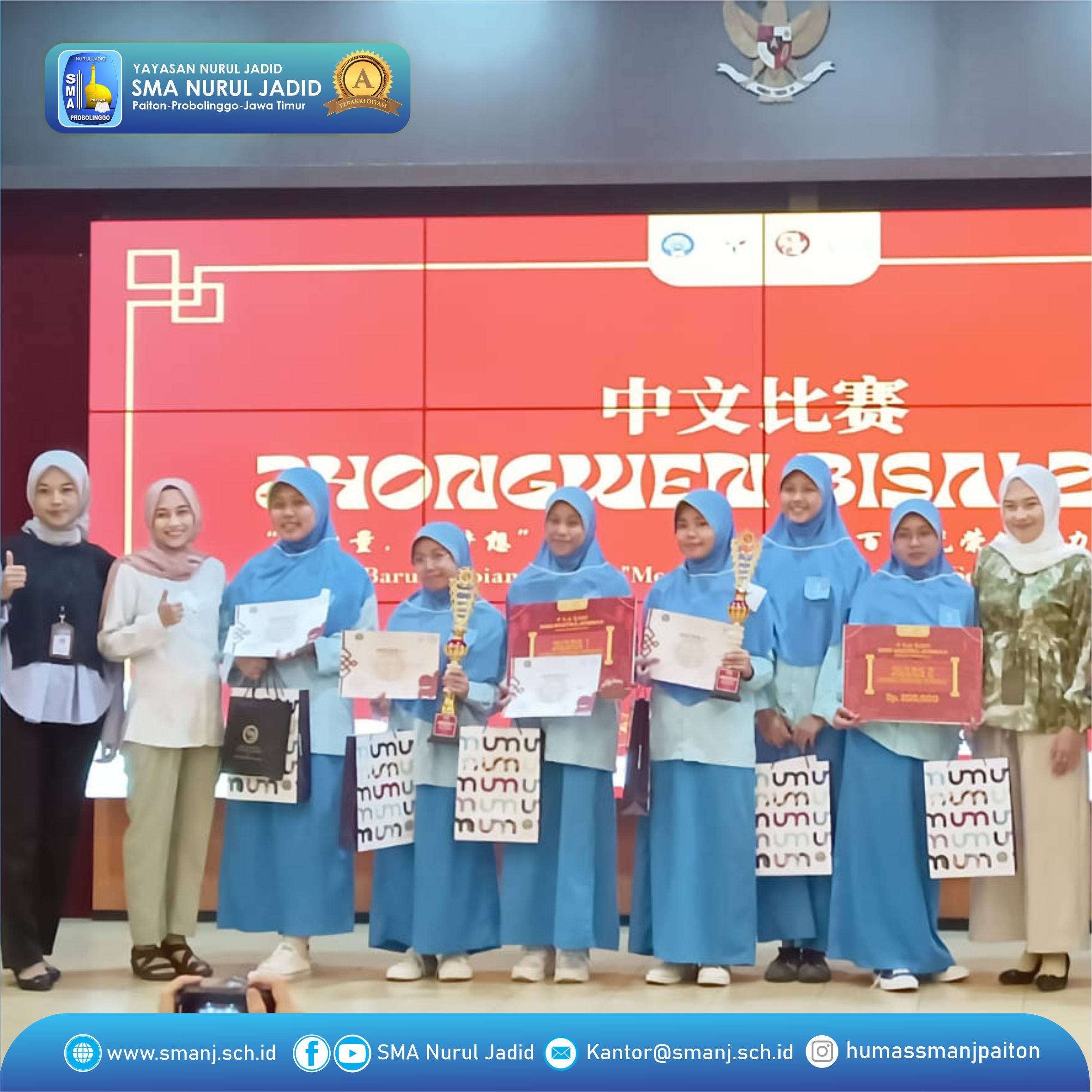 BIASA MANDARIN SMA NURUL JADID LUAR BIASA 