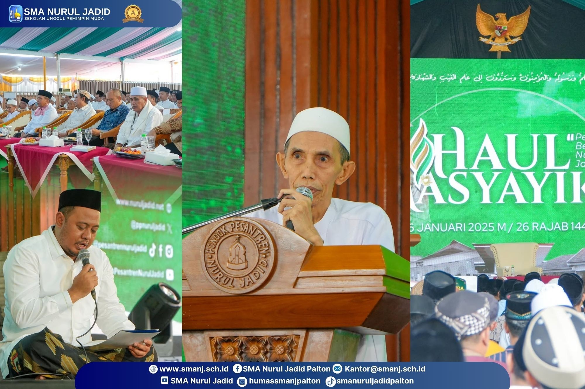 Memeriahkan Acara Haul Dan Harlah Nurul Jadid ke-76