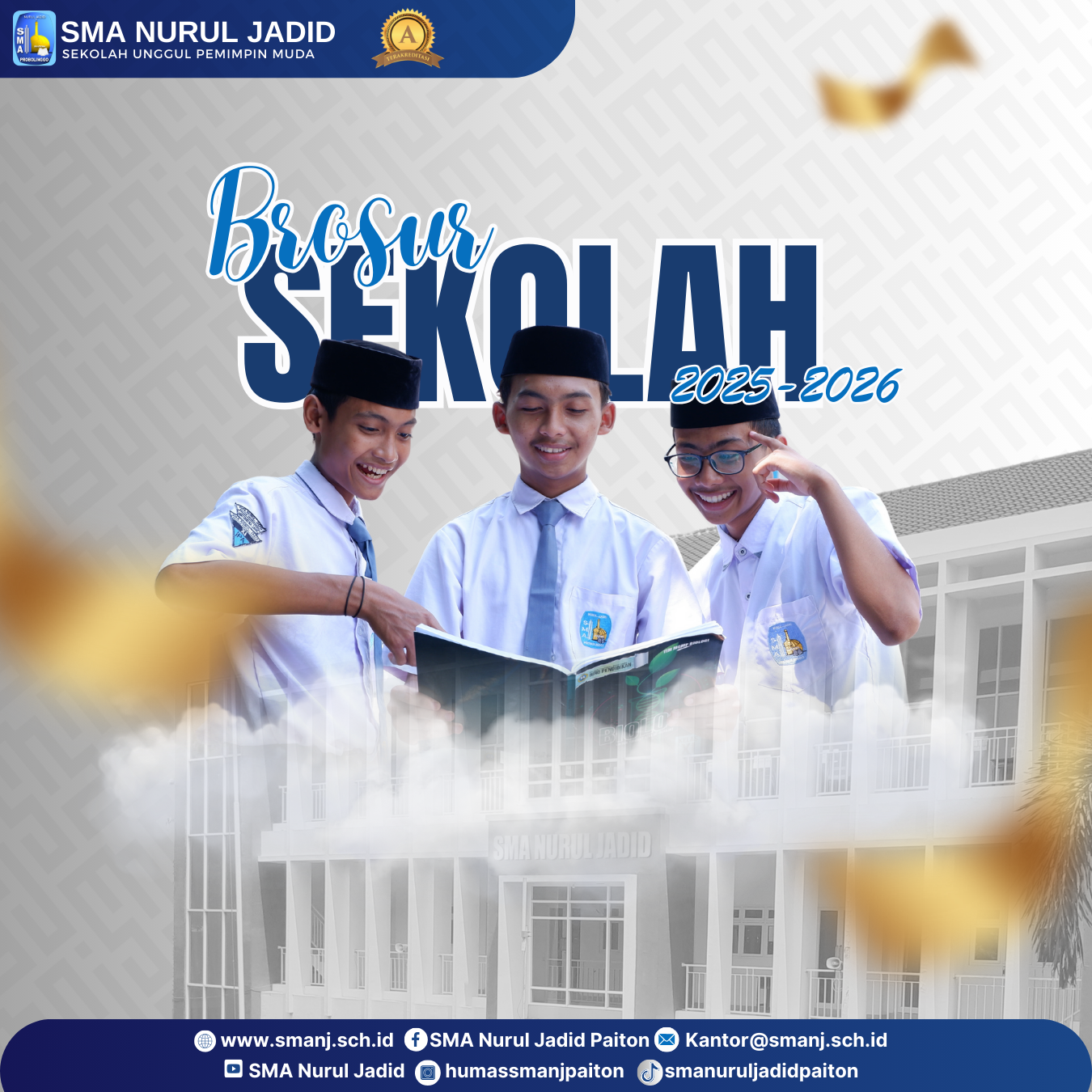 Brosur SMA Nurul Jadid Tahun 2025-2026