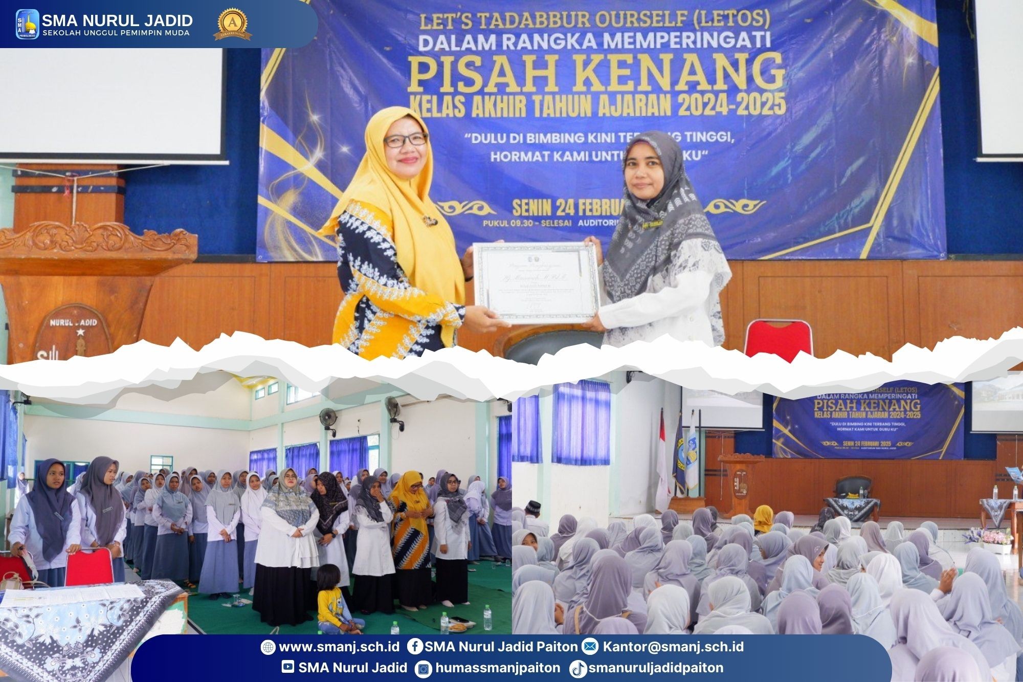 Motivasi untuk Memperbaiki Diri dalam Rangka Pisah Kenang Kelas Akhir