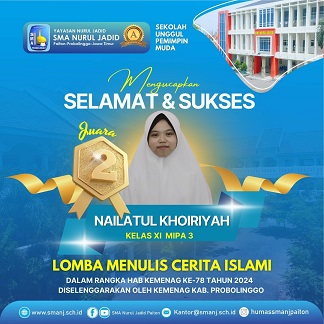 Nailatul Khoiriyah KELAS XI  MIPA 3