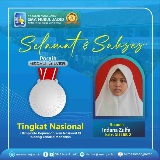 Meraih Medali Silver Tingkat Nasional