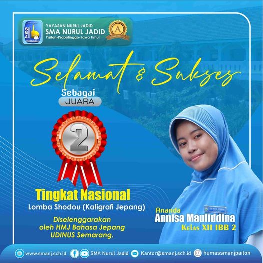 Juara 2 Tingkat Nsional
